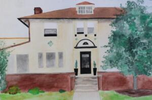 Audrey C.- Watercolor Architecture