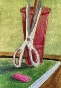 Jeremy F Scissor Painting