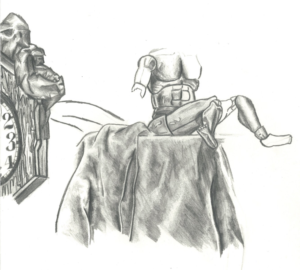 Kristin O Still Life Drawing